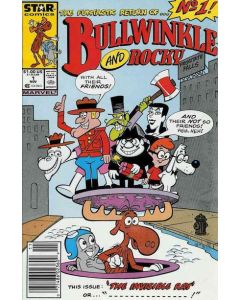 Bullwinkle and Rocky (1987) #   1-9 Newsstand (5.0-VGF) Complete Set