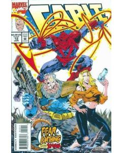 Cable (1993) #  12 (4.0-VG) Senyaka, Price tag on cover