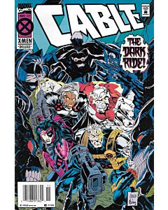 Cable (1993) #  17 Deluxe Newsstand (6.0-FN) Dark Riders