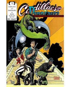 Cadillacs and Dinosaurs (1990) #   4 (6.0-FN) Price tag on Cover