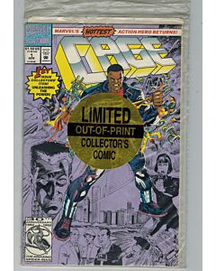 Cage (1992) #   1 Polybagged Limited Collector's comic (8.0-VF)