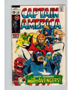 Captain America (1968) # 116 (4.0-VG) (1961953)