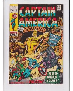 Captain America (1968) # 133 (6.5-FN+) (674793) Falcon, MODOK Origin, Bulldozer