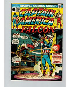 Captain America (1968) # 168 UK Price (5.0-VGF) (285081) 1st App. Helmut Baron Zemo II