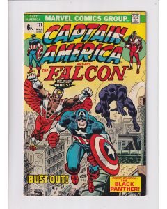 Captain America (1968) # 171 UK Price (5.0-VGF) (919849) Black Panther