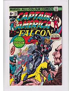Captain America (1968) # 180 UK Price (5.0-VGF) (409124) 1st app. Nomad, Rust migration