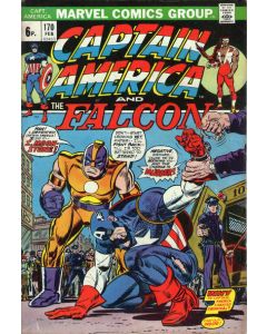Captain America (1968) # 170 UK Price (6.0-FN) Pen mark on cover