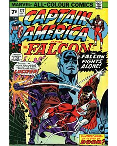 Captain America (1968) # 177 UK Price (5.0-VGF)