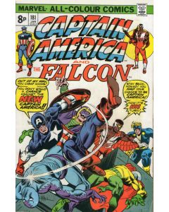 Captain America (1968) # 181 UK Price (5.0-VGF) Sub-Mariner