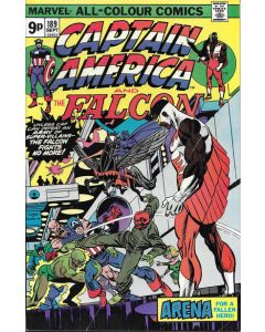 Captain America (1968) # 189 UK Price (6.0-FN) Deadly Nightshade