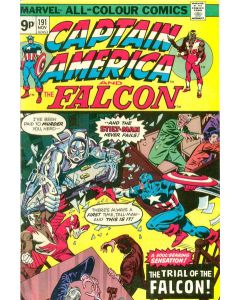 Captain America (1968) # 191 UK Price (6.5-FN+) Stilt-Man