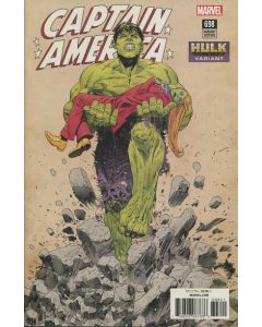 Captain America (2017) # 698 Cover B (9.0-VFNM) Hulk Variant