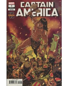 Captain America (2018) #   7 Cover C (9.0-VFNM) Conan Variant