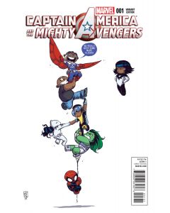 Captain America and the Mighty Avengers (2014) #   1 Skottie Young Variant (9.0-VFNM)