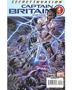 Captain Britain and MI 13 (2008) #   2 (8.0-VF) Secret Invasion Tie-In