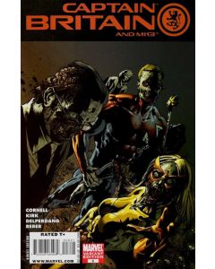 Captain Britain and MI 13 (2008) #   6 Cover B Zombie Variant (7.0-FVF)