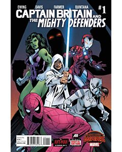 Captain Britain and the Mighty Defenders (2015) #   1 Cover A (8.0-VF)