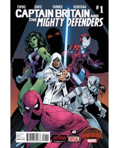 Captain Britain and the Mighty Defenders (2015) #   1-2 (7.0/8.0-FVF/VF) Complete Set Secret Wars