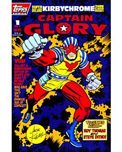 Captain Glory (1993) #   1 Polybagged with card (7.0-FVF) Kirby cover