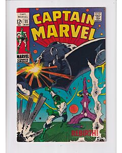 Captain Marvel (1968) #  11 (6.0-FN) (750091)