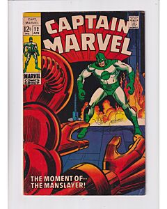 Captain Marvel (1968) #  12 (6.5-FN+) (674854) The Manslayer