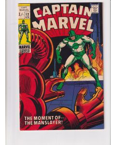 Captain Marvel (1968) #  12 UK Price (7.0-FVF) (2158949) The Manslayer