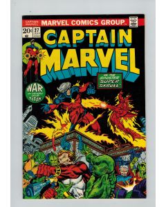 Captain Marvel (1968) #  27 (7.0-FVF) (285234) Thanos, Drax, 1st Starfox