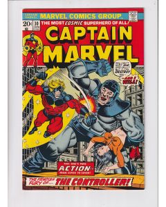 Captain Marvel (1968) #  30 (8.0-VF) (2006684) The Controller