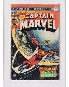 Captain Marvel (1968) #  37 UK Price (3.0-GVG) (285391)