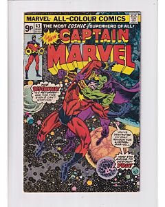Captain Marvel (1968) #  43 UK Price (4.5-VG+) (630591) Drax