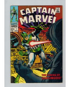 Captain Marvel (1968) #   7 (6.0-FN) (827496) Ronan the Accuser, Quasimodo