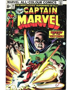 Captain Marvel (1968) #  36 UK Price (7.0-FVF) Watcher