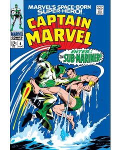 Captain Marvel (1968) #   4 (4.0-VG) Namor