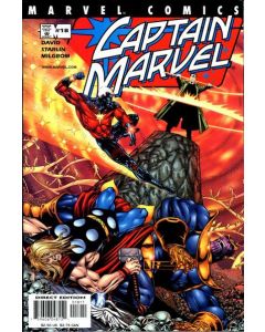 Captain Marvel (2000) #  18 (9.2-NM) Thanos, Thor