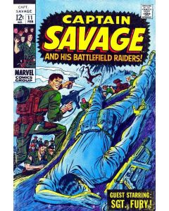 Captain Savage (1968) #  11 (6.0-FN) Death of Baker, Sgt. Fury