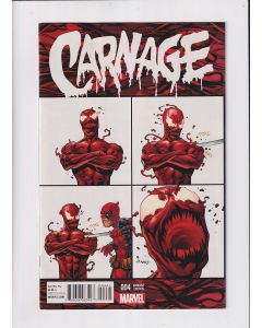 Carnage (2016) #   4 Cover B 1:10 (8.0-VF) (326159) Toxin