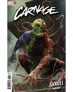 Carnage (2022) #   3 Cover B (8.0-VF) Skrull Variant