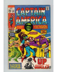 Captain America (1968) # 130 (6.5-FN+) (2039965) Batroc, Whirlwind, Porcupine