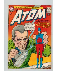 Atom (1962) #  16 (6.0-FN) (1930584) Fate of the Flattened-Out Atom!