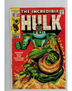 Incredible Hulk (1962) # 113 (3.5-VG-) (2248954) Sandman