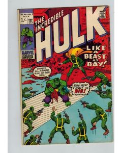 Incredible Hulk (1962) # 132 UK Price (5.0-VGF) (295291) Hydra