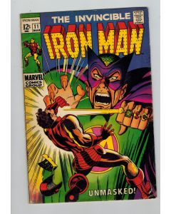 Iron Man (1968) #  11 (4.0-VG (2249470) Staining