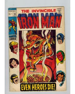 Iron Man (1968) #  18 UK Price (4.0-VG) (2249517)
