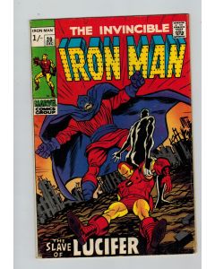 Iron Man (1968) #  20 UK Price (6.0-FN) (2249531) Lucifer