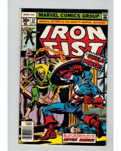 Iron Fist (1975) #  12 (6.0-FN) (2080073) Captain America, Misty Knight