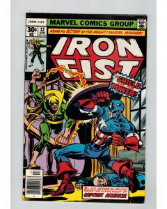 Iron Fist (1975) #  12 (6.5-FN+) (2415806) Captain America, Misty Knight