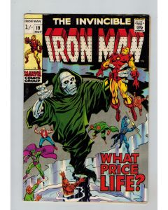 Iron Man (1968) #  19 UK Price (5.0-VGF) (2415899) Top staple centerfold detached