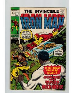 Iron Man (1968) #  32 UK Price (5.0-VGF) (2162427) Beware the Mechanoid!