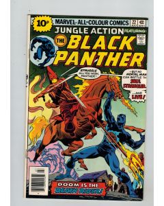 Jungle Action (1972) #  22 UK Price (7.0-FVF) (295031) Black Panther, Ku Klux Klan
