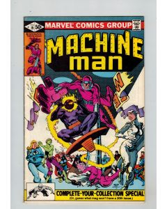 Machine Man (1978) #  19 (5.0-VGF) (2416964) Final issue, 1st Jack O'Lantern